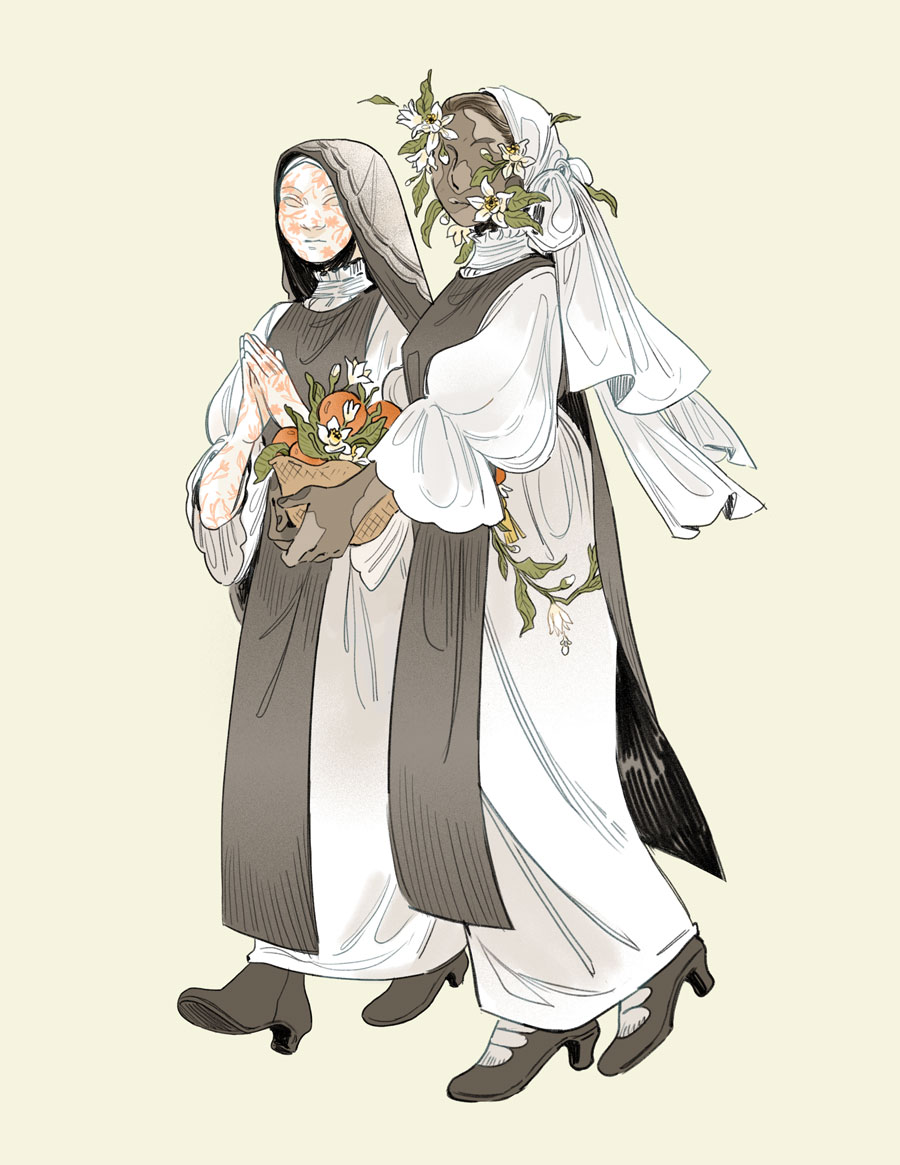 Nuns of the White Flower Beast marinacjulia.jpeg